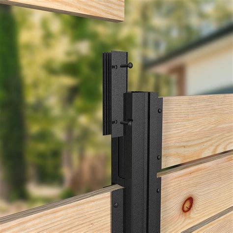 metal composite fence brackets|fence brackets screwfix.